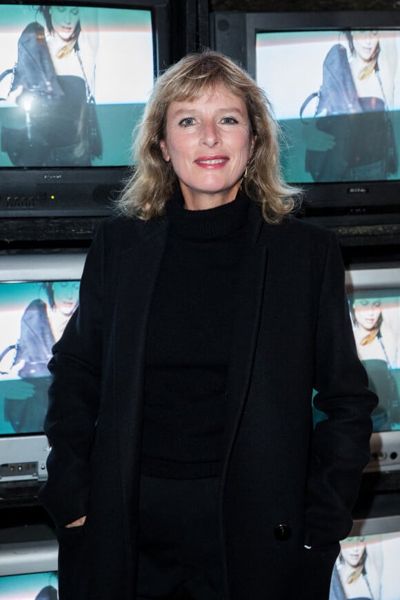 Exclusif - Karin Viard lors de la soirée de lancement du sac Kate Moss pour IKKS à l'hôtel Amour à Paris. © Cyril Moreau / Bestimage