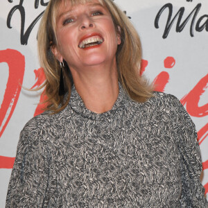 Karin Viard lors de l'avant-première du film "L'origine du monde" au cinéma UGC Normandie à Paris le 13 octobre 2020. © Coadic Guirec / Bestimage