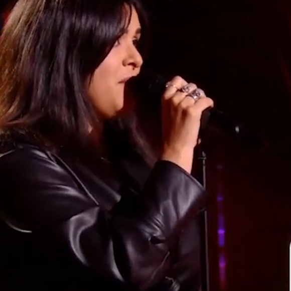 Azza, Talent de Florent Pagny dans "The Voice 2021" - Émission du 27 février 2021, TF1