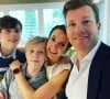 Tessy Antony de Nassau, ex-princesse de Luxembourg, en famille sur Instagram, décembre 2020.