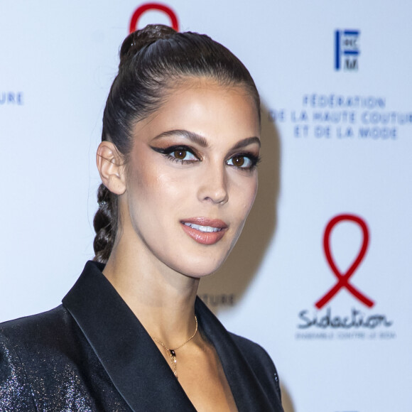 Iris Mittenaere lors du photocall de la 18ème édition du "Dîner de la mode du Sidaction" au Pavillon Cambon Capucines - Potel et Chabot à Paris, France, le 23 janvier 2020. © Olivier Borde/Bestimage