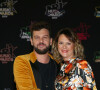 Claudio Capéo et sa compagne Aurélie Willgallis - 21ème édition des NRJ Music Awards au Palais des festivals à Cannes le 9 novembre 2019. © Dominique Jacovides/Bestimage