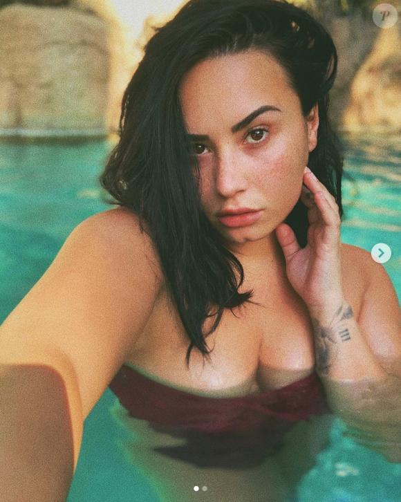 Demi Lovato. Mai 2020.