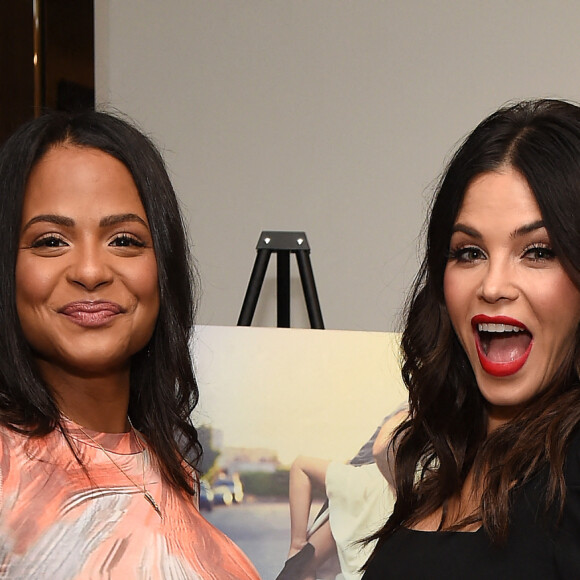 Christina Milian et Jenna Dewan, enceintes, assistent à une projection du film Soundtrack à Los Angeles, le 4 décembre 2019.