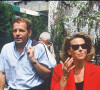 Archives - Patrick Poivre d'Arvor et Claire Chazal à Roland-Garros. 1992.