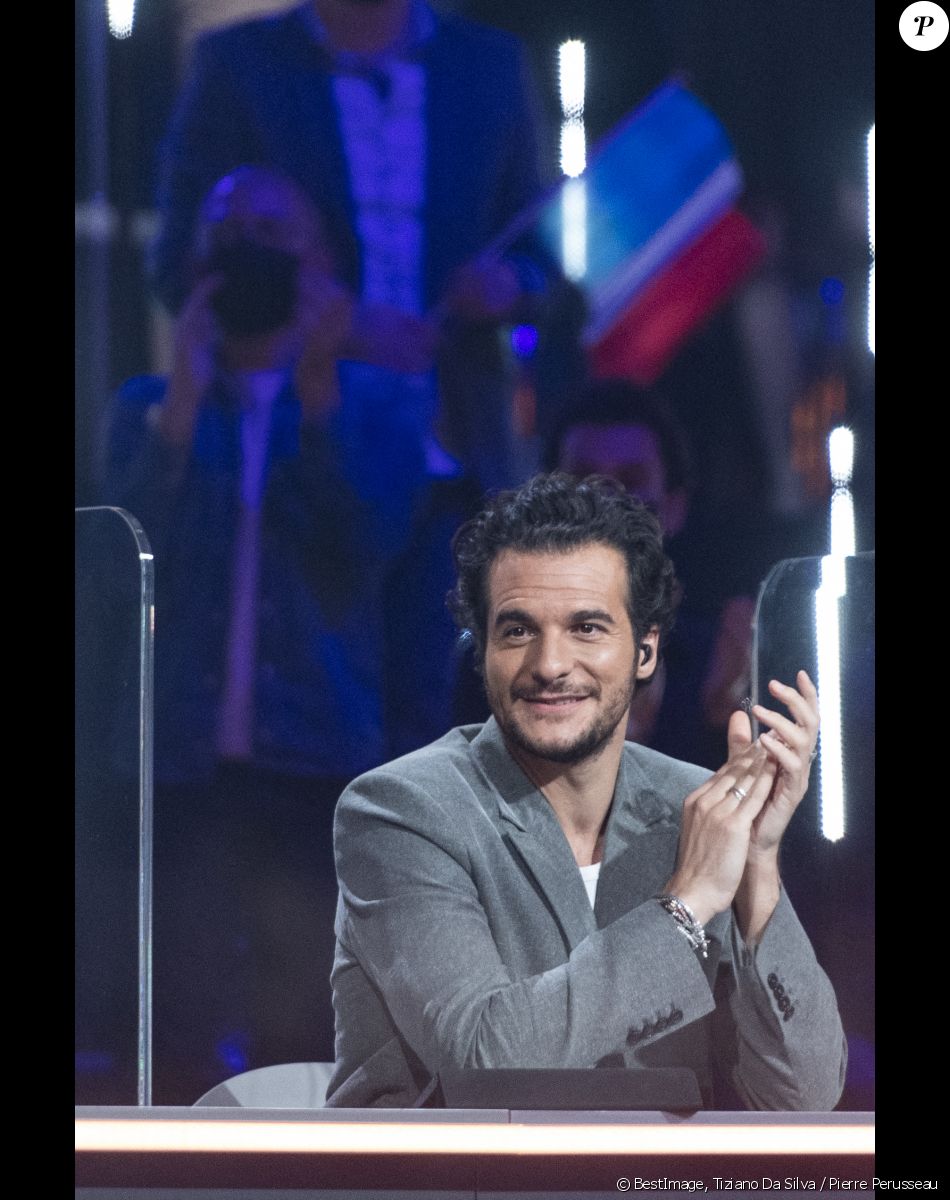 Exclusif - Amir - Émission "Eurovision France, c'est vous qui décidez" sur France 2 en direct le 30 janvier 2021. © Tiziano Da Silva / Pierre Perusseau / Bestimage