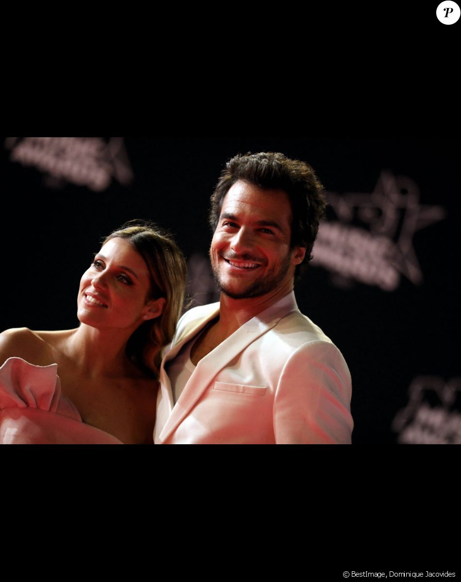 Amir Haddad et sa femme Lital - 19e édition des NRJ Music Awards à Cannes le 4 novembre 2017. © Dominique Jacovides/Bestimage