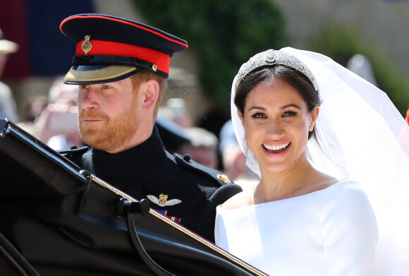Mariage du prince Harry, duc de Sussex, et Meghan Markle, duchesse de Sussex, à Windsor le 19 mai 2018. 