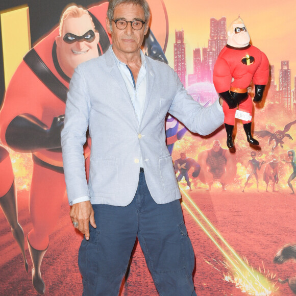 Gérard Lanvin - Avant-première du film "Les indestructibles 2" au cinéma le Grand Rex à Paris. Le 17 juin 2018. © Coadic Guirec/Bestimage