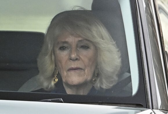 Camilla Parker-Bowles, la duchesse de Cornouailles, à Londres le 8 mars 2021. 