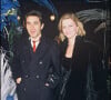 Jeane Manson et son ex-mari Richard Berry au restaurant à Paris