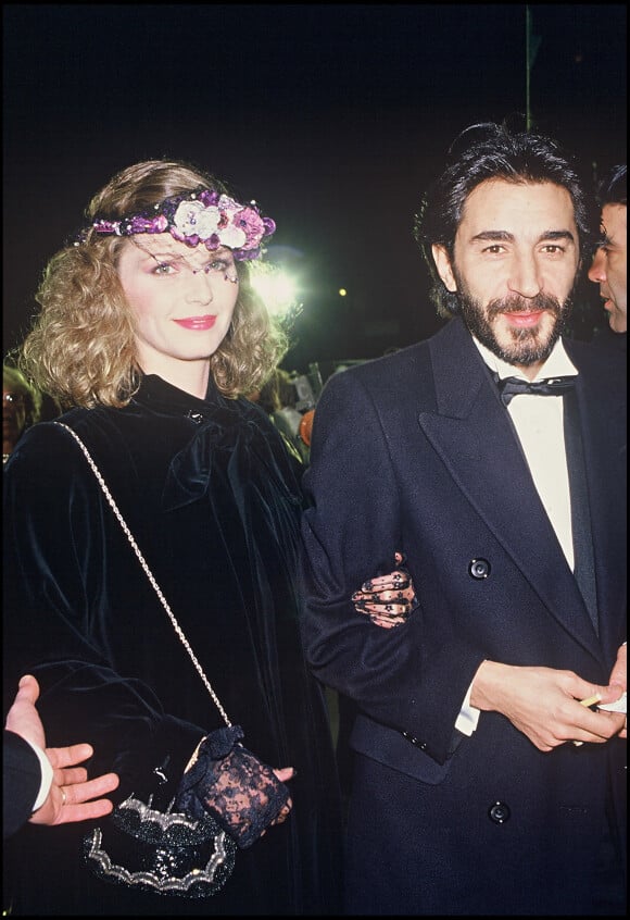 Jeane Manson et Richard Berry aux César au milieu des années 1980.