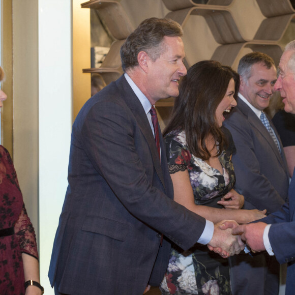 Le prince Charles, prince de Galles et Camilla Parker Bowles, duchesse de Cornouailles assistent au 90ème anniversaire de la Royal Television Society à Londres le 31 janvier 2018.