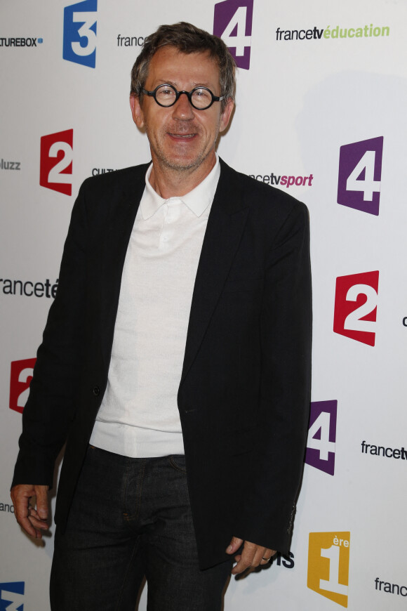 Jamy Gourmaud lors de la conférence de presse de rentrée de France Télévisions au Palais de Tokyo à Paris, le 26 août 2014.