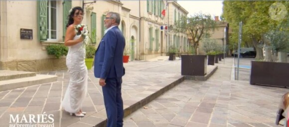 Mariage de Cécile et Alain dans "Mariés au premier regard 2021", le 15 mars, sur M6