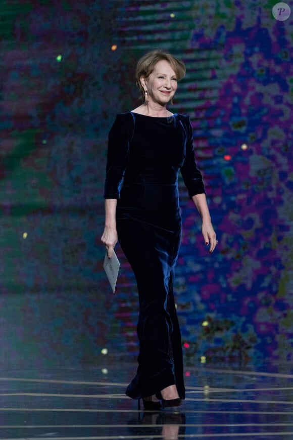Nathalie Baye - 42ème cérémonie des César à la salle Pleyel à Paris le 24 février 2017. © Olivier Borde / Dominique Jacovides / Bestimage