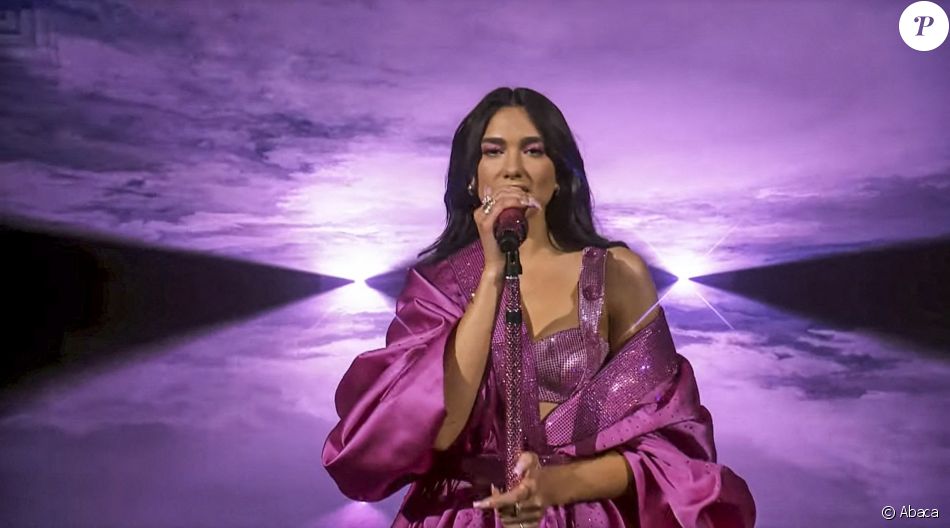Dua Lipa - 63e cérémonie des Grammy Awards au Staples Center de Los Angeles. Le 14 mars 2021. @Avalon/Photoshot/ABACAPRESS.COM