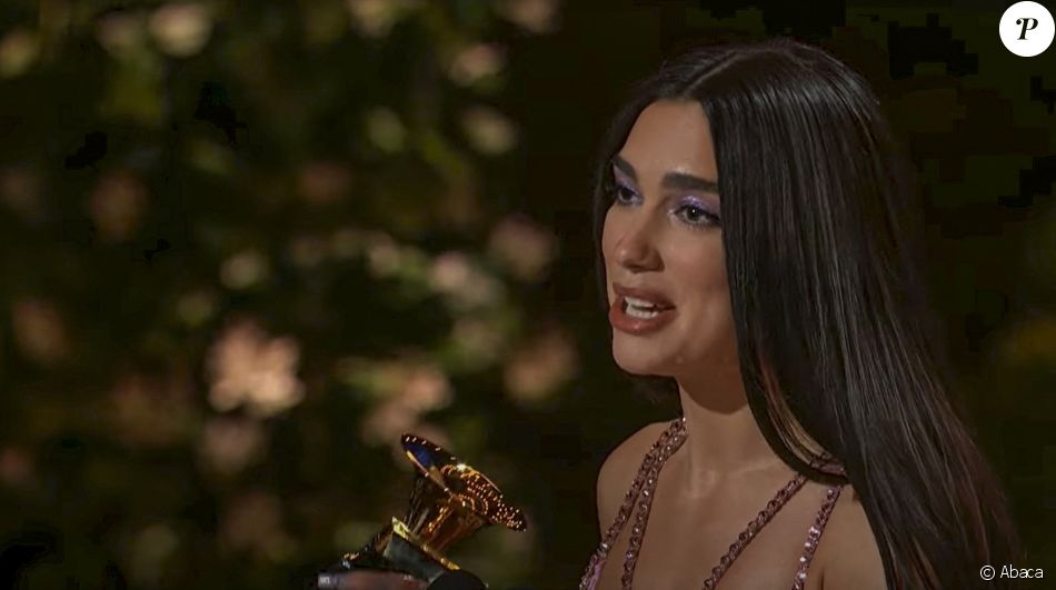 Dua Lipa - 63e cérémonie des Grammy Awards au Staples Center de Los Angeles. Le 14 mars 2021. @Avalon/Photoshot/ABACAPRESS.COM