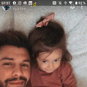 Kevin Guedj de retour sur Snapchat, le 16 mars 2021