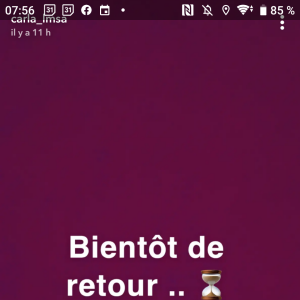 Carla Moreau bientôt de retour sur Snapchat