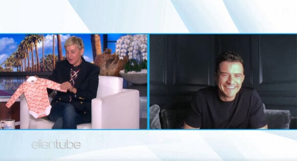 Orlando Bloom parle de sa fille Daisy dans l'émission "The Ellen Show".