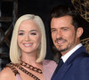Katy Perry et son fiancé Orlando Bloom - Première de la série télévisée Amazon Prime Video "Carnival Row" au TCL Chinese Theatre. Los Angeles.