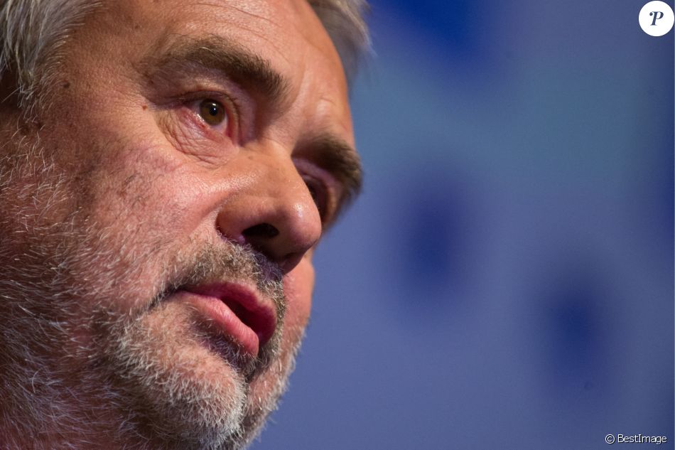 Luc Besson lors de la première de "Valerian et la Cité des Mille Planètes" à Moscou.