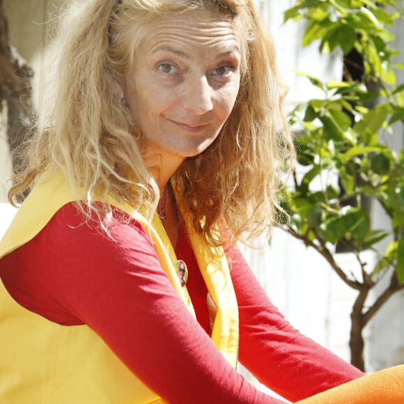 Corinne Masiero Festival du Film Francophone d'Angoulême édition 2020 . Photocall au jardin de Bardines à Angoulême samedi 29 aout 2020 . © Christophe Aubert via Bestimage