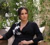 L'entretien vérité "Meghan & Harry" entre le prince Harry, Meghan Markle et la présentatrice américaine Oprah Winfrey. © Capture TV CBS via Bestimage