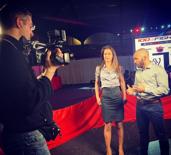 Lucie Bertaud, championne de boxe et de MMA, participe à "Koh-Lanta, Les Armes secrètes" sur TF1.
