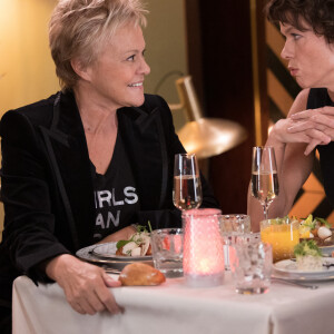 Exclusif - Muriel Robin, Anne Le Nen - Enregistrement de l'émission "Le Grand Restaurant" à Paris, qui sera diffusée le 3 février 2021 sur M6 © Philippe Leroux / Bestimage