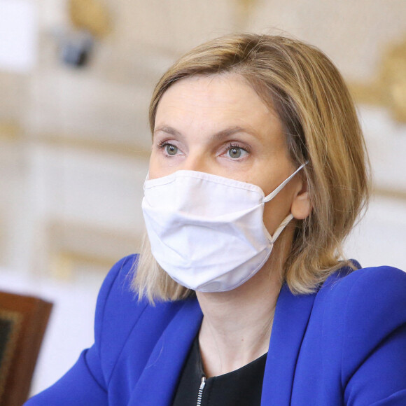 Agnès Pannier-Runacher, ministre déléguée chargée de l'Industrie au Ministère de la Justice, à Paris, France, le 19 février 2021. © Panoramic/Bestimage