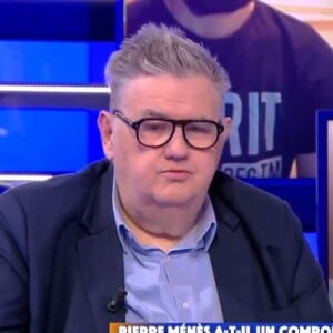 Pierre Ménès dans "Touche pas à mon poste" le 22 mars 2021 sur C8