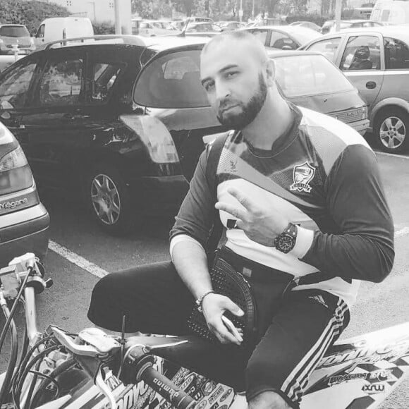 Le rappeur Samat, tué par balles le lundi 7 octobre 2019, sur Instagram.