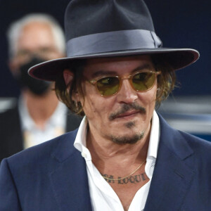 Johnny Depp à la première du documentaire "Crock of Gold: A Few Rounds with Shane MacGowan" au festival international du film de Saint-Sébastien (Donostia) le 20 septembre 2020.