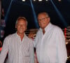 Daniel Moyne et Gérard Louvin - People à la 3ème édition de la "Fight Night" à Saint-Tropez. Les plus grands noms de la Boxe Thaï et du Kick-Boxing mondiaux se sont affrontés sur le ring, au milieu de La Citadelle.