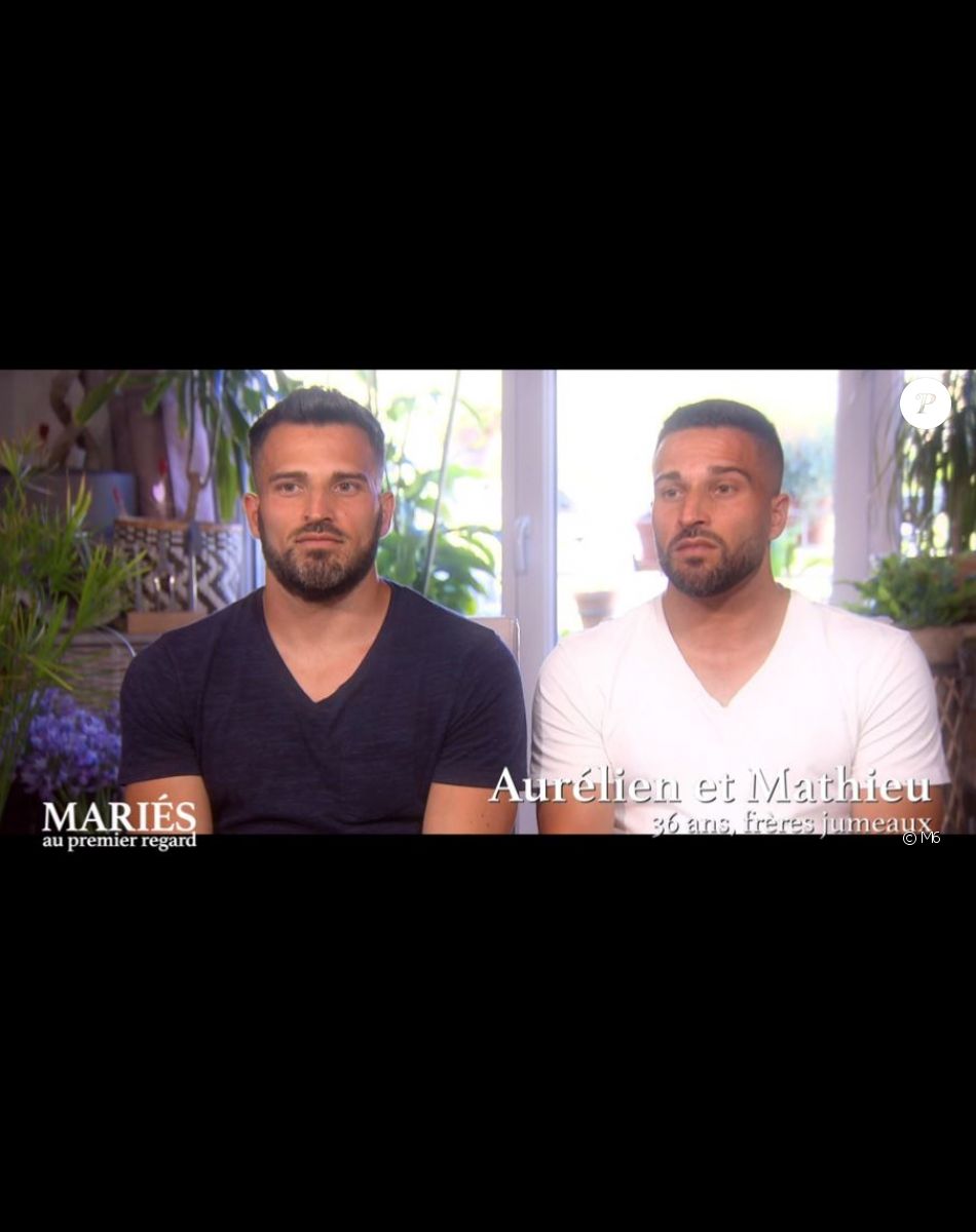 Aurélien et Mathieu dans "Mariés au premier regard 2021" sur M6