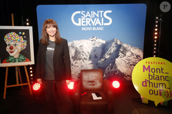 Sandrine Quétier - Les stars du rire participent au 37e Festival Mont-Blanc d'Humour à Saint-Gervais. Le 21 mars 2021.