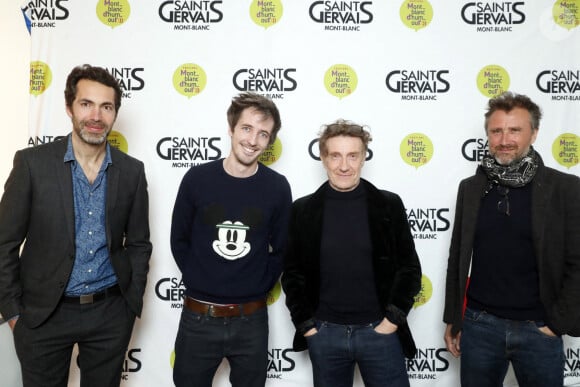 Ben, Gus, Thierry Frémont, Alexandre Brasseur - Les stars du rire participent au 37e Festival Mont-Blanc d'Humour à Saint-Gervais. Le 21 mars 2021.