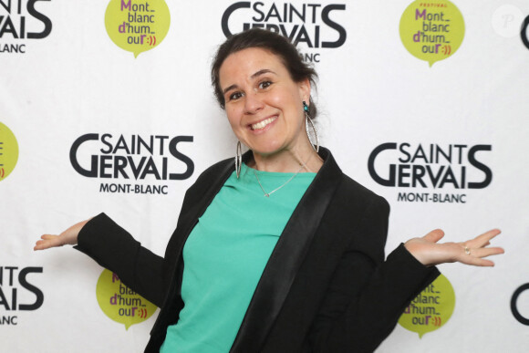 Antonia de Rendinger - Les stars du rire participent au 37e Festival Mont-Blanc d'Humour à Saint-Gervais. Le 21 mars 2021.