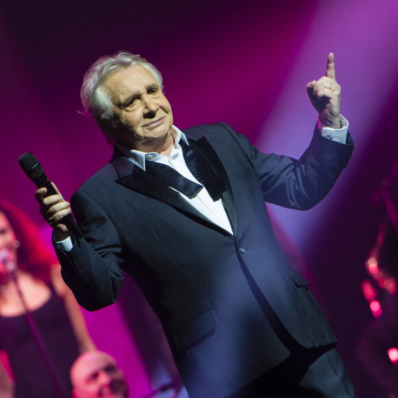 Exclusif - Michel Sardou lors de la dernière date de sa tournée "La dernière danse" à la Seine Musicale à Boulogne-Billancourt © Pierre Perusseau/Bestimage