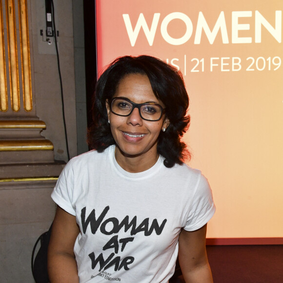 Audrey Pulvar - 3ème conférence annuelle Women4Climate du C40 à la Mairie de Paris. Le 21 février 2019 Ce mouvement créé en 2017 rassemble des femmes qui apportent, partout dans le monde, une solution concrète et pragmatique face au défi climatique. © Pierre Perusseau / Bestimage