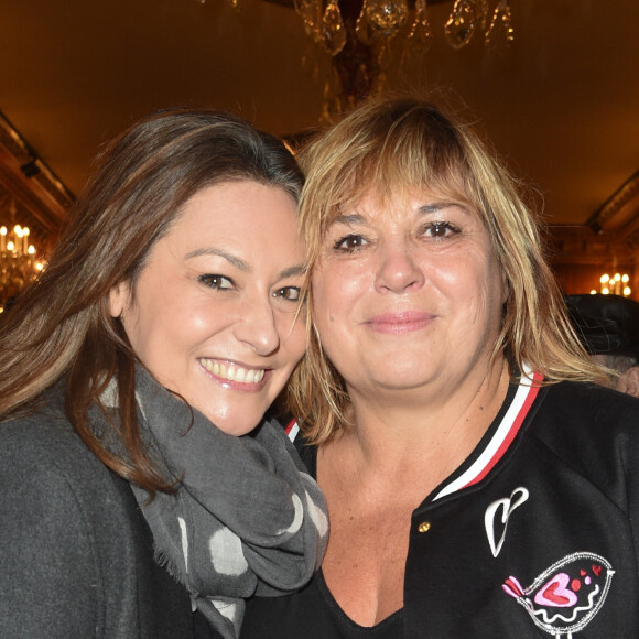 Shirley Bousquet et Michèle Bernier - Générale du woman show "Vive Demain !" de Michèle Bernier au théâtre des Variétés à Paris le 28 janvier 2019. © Coadic Guirec/Bestimage