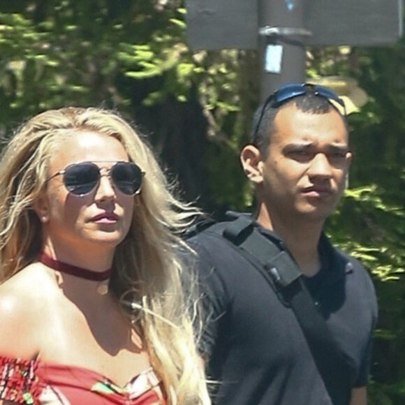 Britney Spears en pleine séance de shopping. Le 28 Juin 2019.