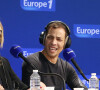 Steevy Boulay - Exclusif - Laurent Ruquier anime son émission d'Europe 1 "On va s'gener" dans le magasin Carrefour de Montesson près de Saint Germain en Laye à l'occasion des 50 ans de l'enseigne le 25 septembre 2013.