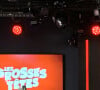 Exclusif - Laurent Ruquier, Jean-Luc Lemoine, Marc Lambron, Jeanfi Janssens lors de l'enregistrement de l'émission de radio "Les Grosses Têtes" sur RTL à Paris. Le 22 janvier 2020 