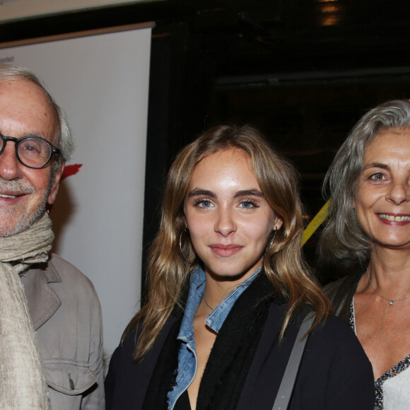 Exclusif - Patrice Laffont, son ex-femme Valérie et leur fille Mathilde - People au concert de Jean-Francois Varlet à l'Européen à Paris le 2 octobre 2017. © Denis Guignebourg/BestImage
