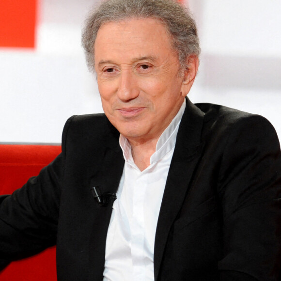 Exclusif - Michel Drucker - Enregistrement de l'émission Vivement dimanche au studio Gabriel, presentée par Michel Drucker . Diffusion sur France 2 le 04/04/2021. © Guillaume Gaffiot /