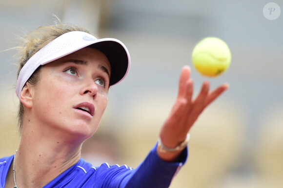 Elina Svitolina (ukr) - Les championnes de tennis s'affrontent lors du tournoi de Roland Garros à Paris, le 6 octobre 2020. 