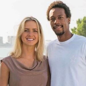 Elina Svitolina et Gaël Monfils à l'occasion de la Saint-Valentin.